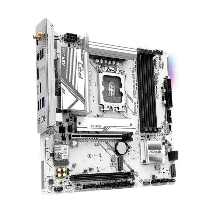 Motherboard ASROCK B760M PRO RS WIFI WHITE DDR5 Intel LGA 1700 B760 - Gambar 4