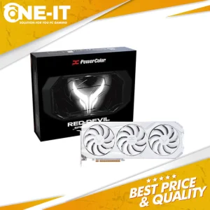 VGA POWERCOLOR Red Devil Spectral White AMD Radeon RX 9070 XT 16GB GDDR6 16G