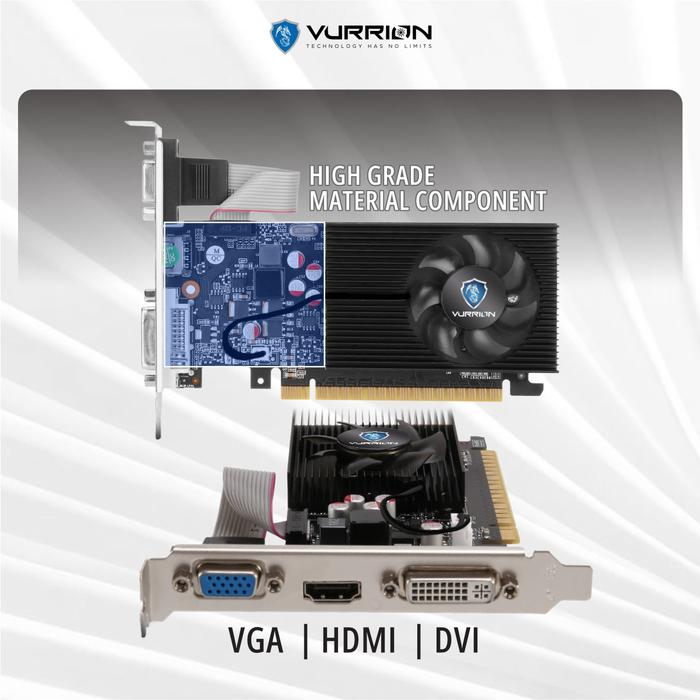 VGA VURRION GT 610 LP 2GB GDDR3 64-Bit 2G - Gambar 3