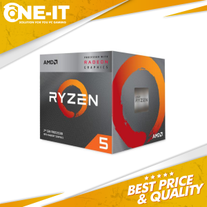 PROCESSOR AMD RYZEN 5 3400G AM4 4 CORES 8 THREADS