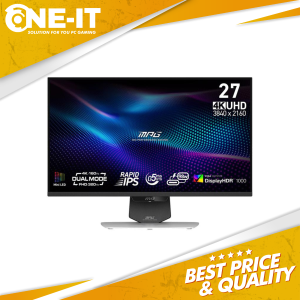 MONITOR MSI MPG 274URDFW E16M 27" 4K UHD 2K FHD IPS 320Hz 120Hz 0.5ms