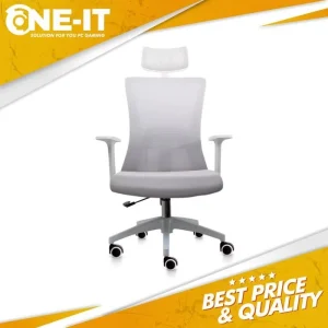 FANTECH OCA258 PREMIUM OFFICE CHAIR KURSI KANTOR OC A258 White