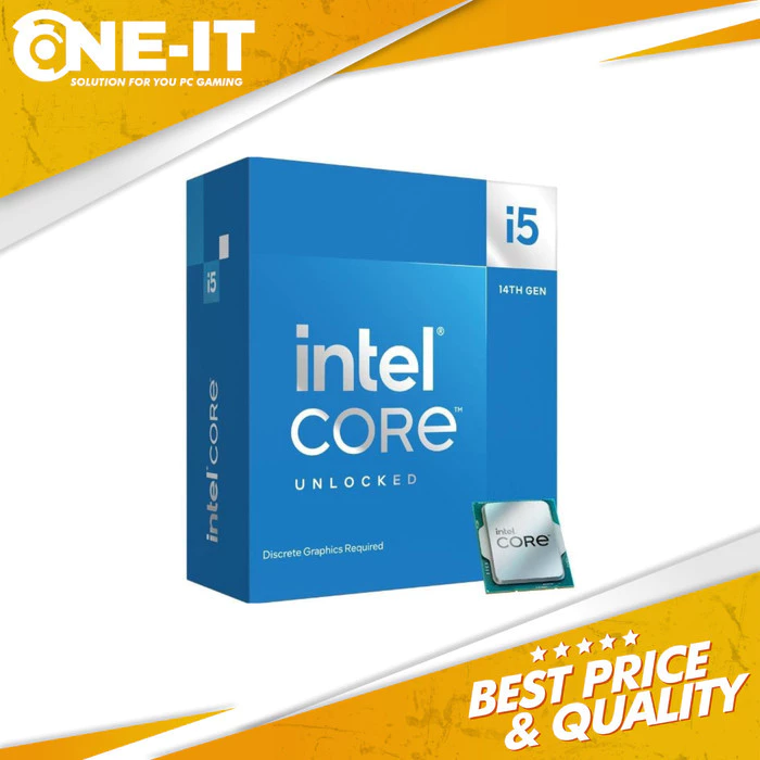 Prosessor INTEL CORE i5 14600KF Box LGA 1700 CPU Gen14