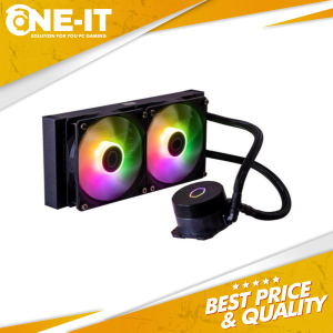 COOLER MASTER MASTERLIQUID 240L CORE ARGB BLACK 240MM AIO WATER COOLER