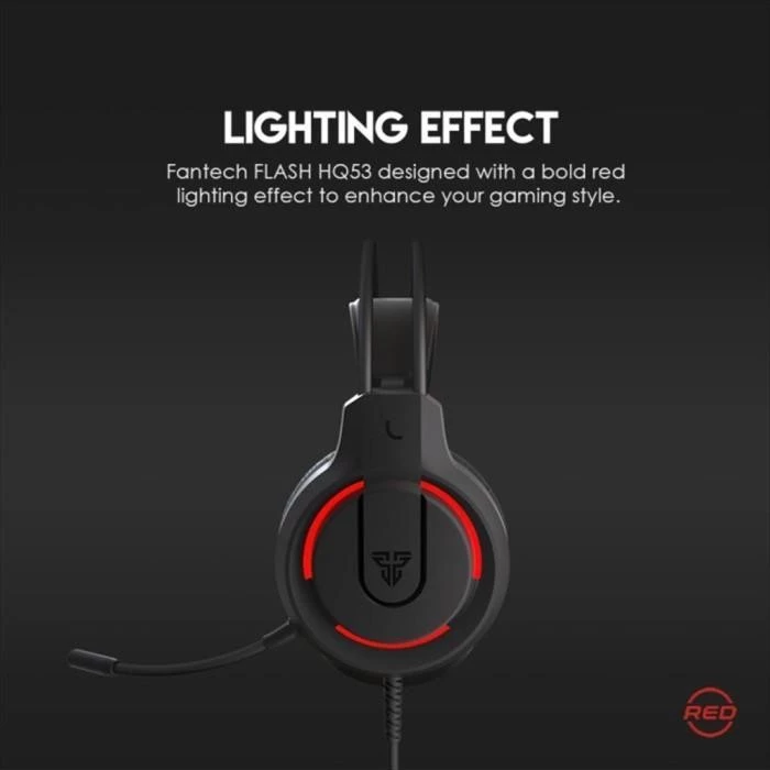 FANTECH FLASH HQ53 MOBILE Gaming Headset White - Gambar 2