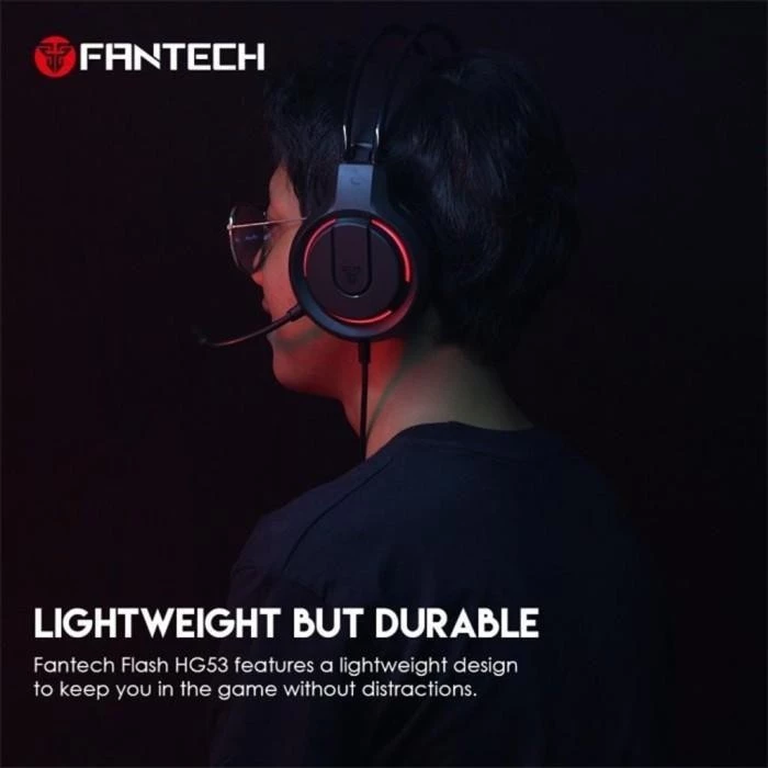FANTECH FLASH HQ53 MOBILE Gaming Headset White - Gambar 3