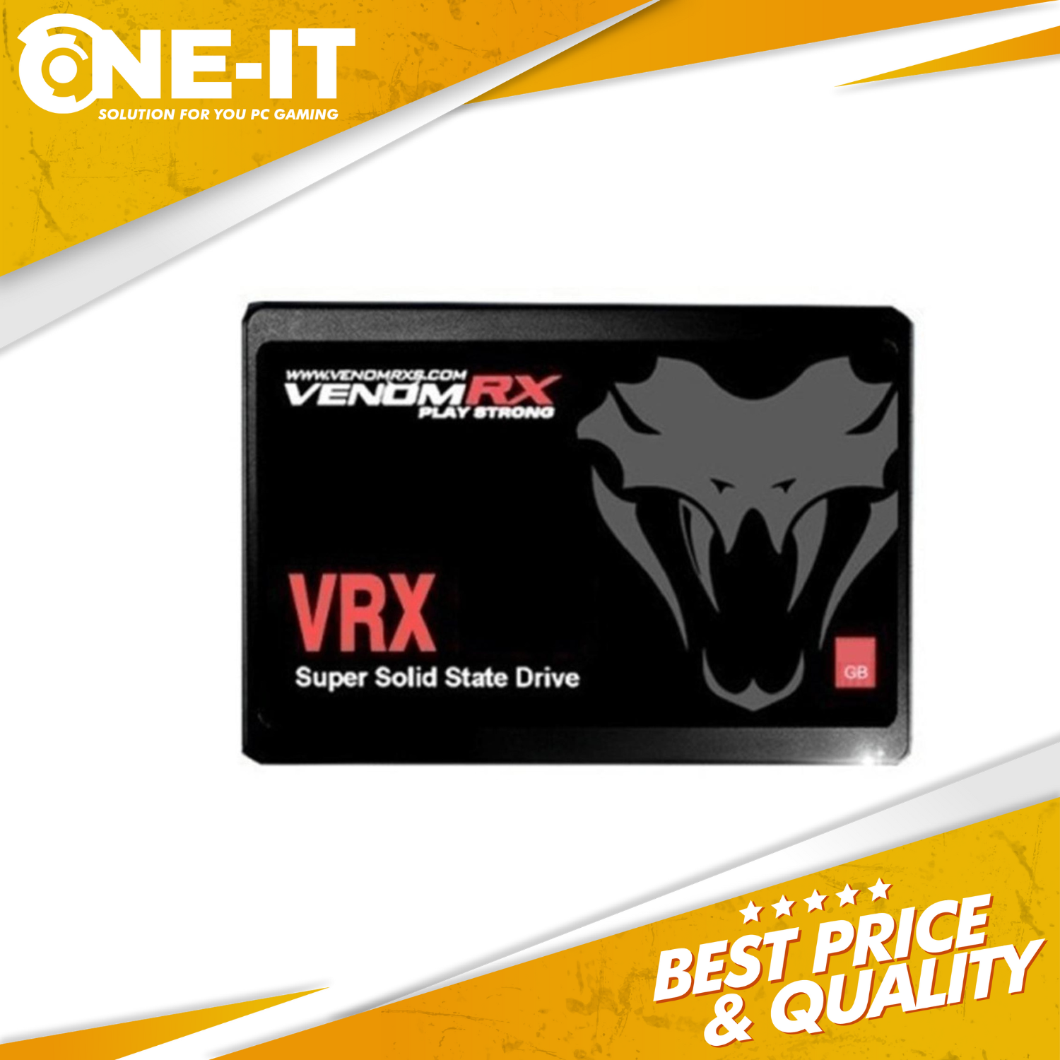 SSD VENOMRX 128GB SATA III 2.5" Garansi Resmi