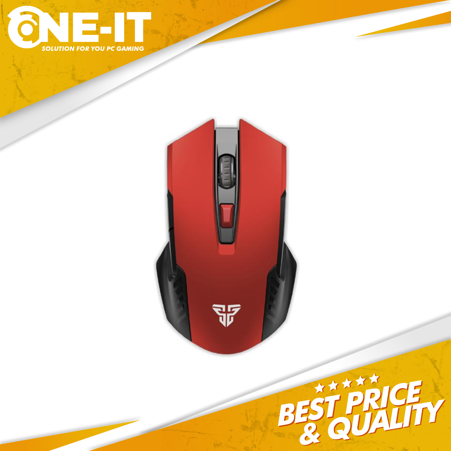 Fantech RAIGOR II WG10 Mouse Wireless Gaming Red
