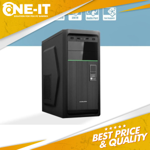 Case SIMBADDA SIM-V 3163 LED Strip | Casing PC Komputer + PSU 380W