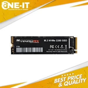 SSD VENOMRX 128GB M.2 NVMe Gen3x4 Garansi Resmi