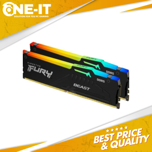RAM Kingston Fury Beast RGB 32GB Kit (2x16GB) 5600Mhz DDR5 Black
