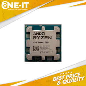AMD Ryzen 5 7600 TRAY No Fan | 6 Core 12 Thread | Boost 5.1GHz AM5 DDR5