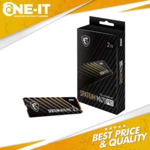 MSI SPATIUM M470 PRO 2TB SSD PCIE 4.0 GEN4 M.2 NVME
