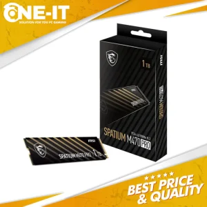 MSI SPATIUM M470 PRO 1TB SSD PCIE 4.0 GEN4 M.2 NVME