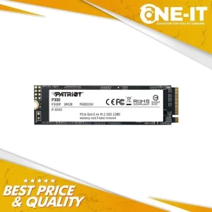 SSD Patriot P300 256GB M.2 NVMe PCIe Gen3 x 4
