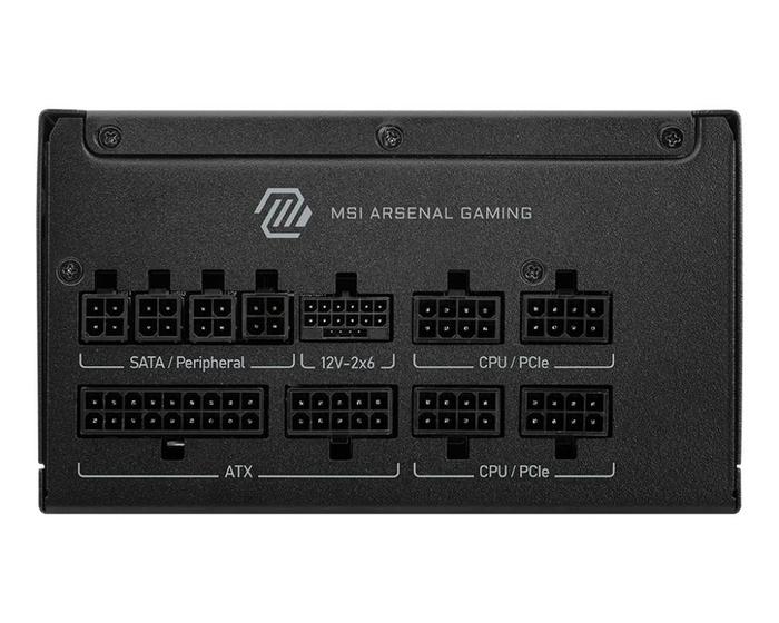 MSI MAG A850GLS PCIe5 850W PSU Full Modular Gold – Garansi Resmi 7 Tahun - Gambar 3