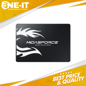 Midasforce SSD SATA 3 Super Lightning 128GB 2.5” Garansi 3 Tahun
