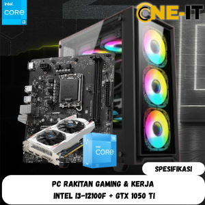 PC Gaming i3-12100F GTX 1050 Ti | RAM 16GB | SSD NVMe 256GB