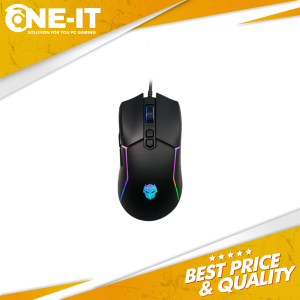 Mouse Rexus Xierra X16 Black Gaming 7200 DPI LED 13 Mode + Macro Software