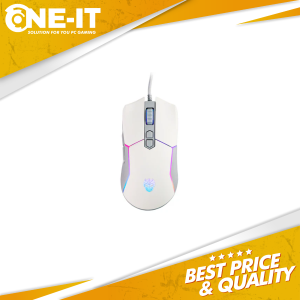 Mouse Rexus Xierra X16 White Gaming 7200 DPI LED 13 Mode + Macro Software