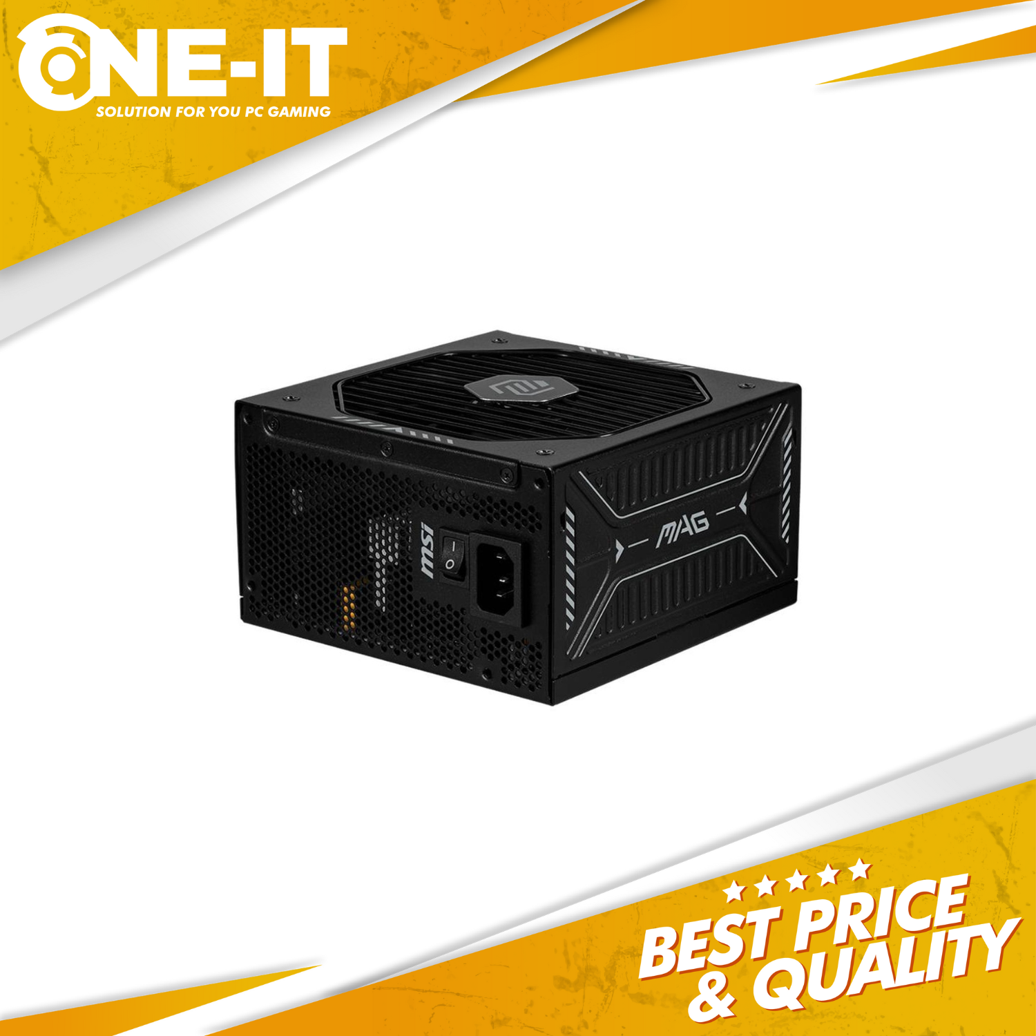 MSI MAG A850GLS PCIe5 850W PSU Full Modular Gold – Garansi Resmi 7 Tahun