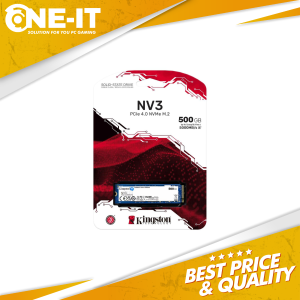 Kingston NV3 500GB SSD NVMe PCIe 4.0 M.2 2280 – Up To 5000MB/s