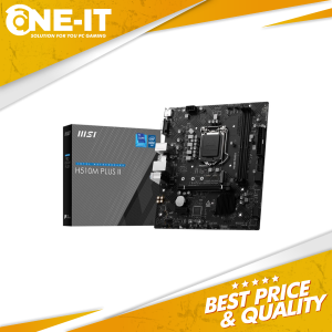 MSI H510M PLUS II LGA1200 DDR4 M-ATX | USB 3.2 M.2 Garansi 3 Tahun