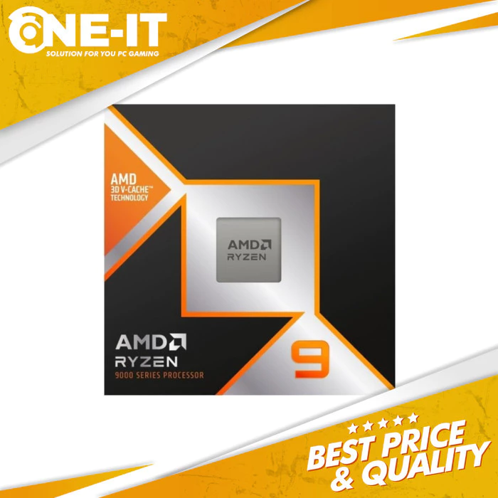 PROCESSOR AMD RYZEN 9 9950X3D GRANITE RIDGE AM5 16 CORES 32 THREADS