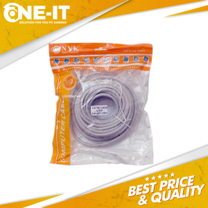 NYK Kabel LAN CAT6 10 Meter NCO-33 RJ45 Ethernet Garansi 1 Tahun
