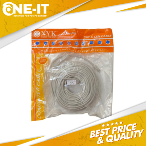NYK Kabel LAN CAT6 30 Meter NCO-33 RJ45 Ethernet Garansi 1 Tahun