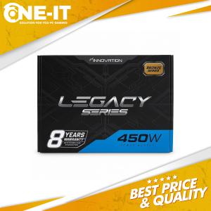 Power Supply INNOVATION 450W 80+ Bronze PSU PC Garansi 8 Tahun