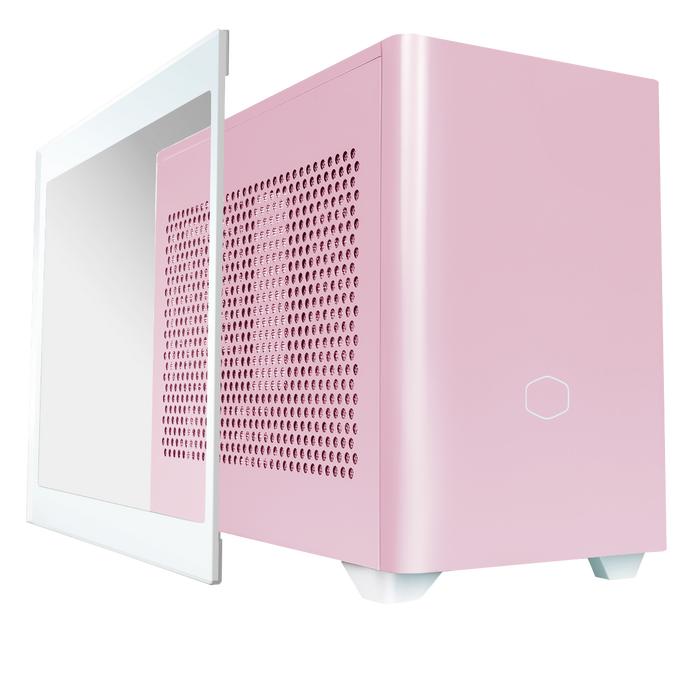 Cooler Master MasterBox NR200P Pink Mini ITX Case Tempered Glass - Gambar 2