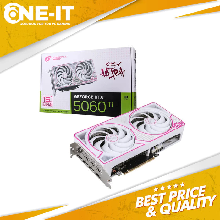 VGA Colorful iGame GeForce RTX 5060 Ti Ultra W DUO OC 16GB-V GDDR7 16G