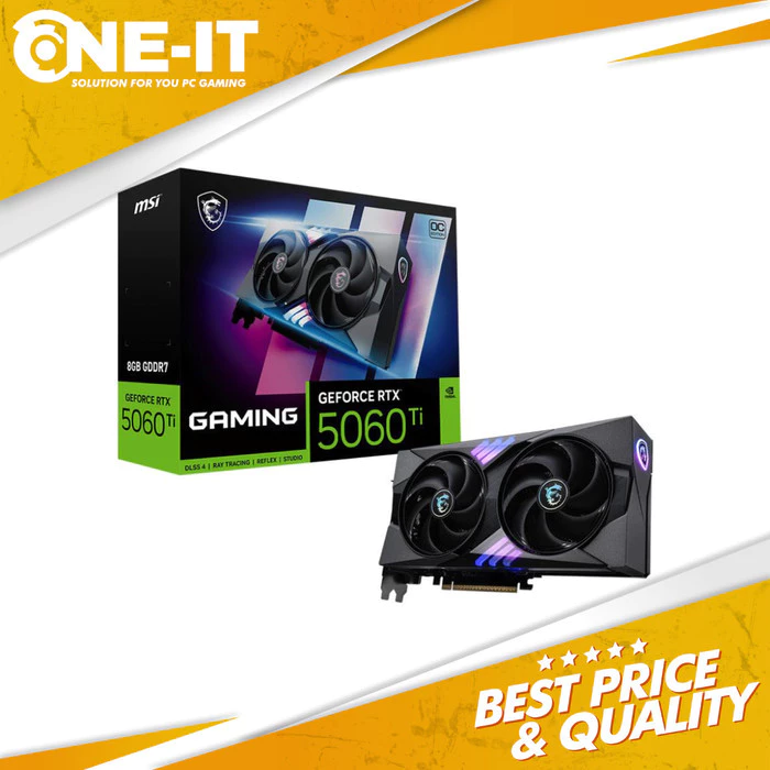 VGA MSI GEFORCE RTX 5060 TI GAMING OC 8GB GDDR7 8G