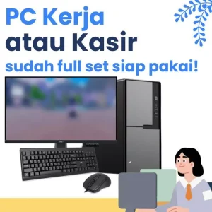 PC Kasir Full Set Ryzen 3 3200G 8GB SSD 128GB Bisa Main Roblox