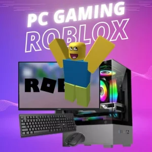 PC Gaming Roblox Full Set Ryzen 5 5500GT 8GB SSD 128GB 22” Monitor