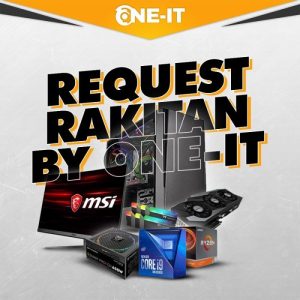 PC Rakitan i5 12400 B760 16GB 512GB NVMe 650W MSI Gaming