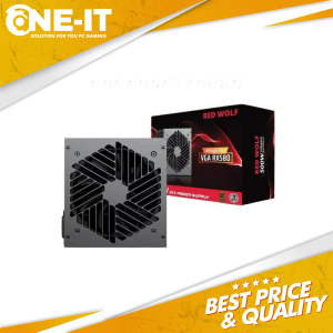 PSU Red Wolf 500W 80 Plus ATX Non Modular Power Supply Gaming
