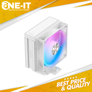 OCYPUS Gamma A40 ARGB CPU Air Cooler 4 Heatpipe 200W White