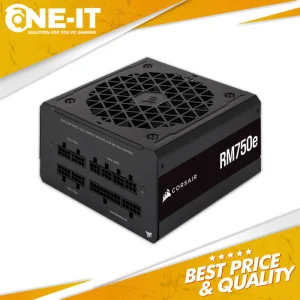 PSU Corsair RM750E 750W 80+ GOLD Fully Modular POWER SUPPLY