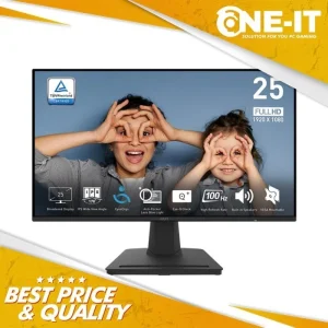 Monitor MSI PRO MP252 24.5" 1080p FHD 100Hz 1ms IPS Anti-glare