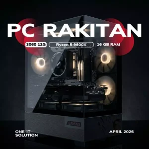 PC Ryzen 5 9600X RTX 3060 16GB DDR5 NVMe Gaming Editing High End