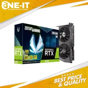 ZOTAC RTX 3050 Twin Edge OC 6GB GDDR6 VGA Gaming PCIe 4.0 Dual Fan