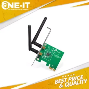 TP-Link TL-WN881ND PCIe WiFi Adapter 300Mbps 2 Antena Desktop