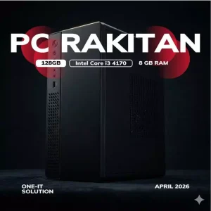 PC i3 4170 8GB SSD 128GB Office NVMe Ready Siap Pakai