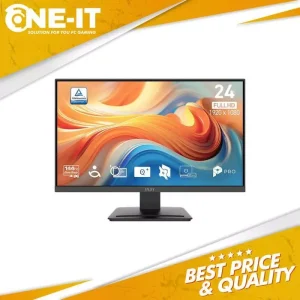Monitor MSI PRO MP241 E14V Black 24 Inch VA FHD 144Hz 1ms