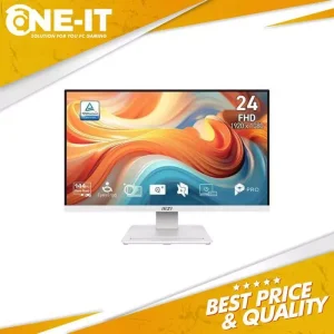 Monitor MSI PRO MP241W E14V White 24 Inch VA FHD 144Hz 1ms HDR