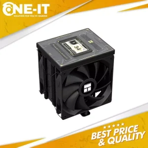 Thermalright Burst Assassin 120 VISION Black CPU Cooler LCD Dual Fan 6 Heatpipe