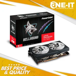 VGA PowerColor Hellhound AMD Radeon RX 7600 8GB GDDR6