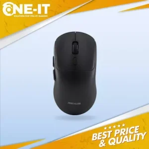 Rexus Xierra RX106 Black Wireless Mouse Dual Mode Bluetooth 3200 DPI